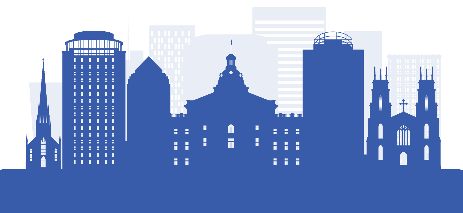 Columbia South Carolina Skyline